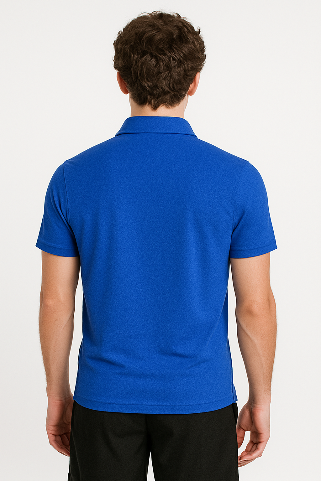 PLAYERA POLO DEPORTIVA AZUL REY
