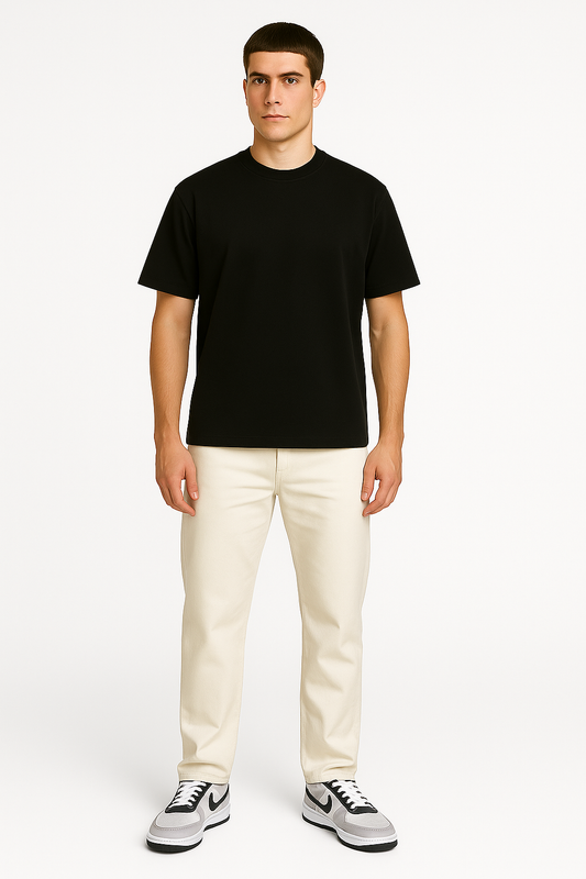 Playera OVERSIZE 180gsm (negro)