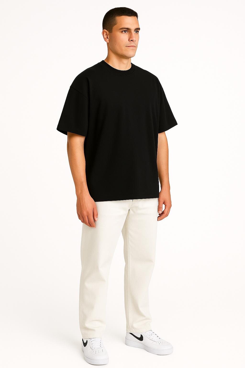 Playera OVERSIZE 240gsm (negro)