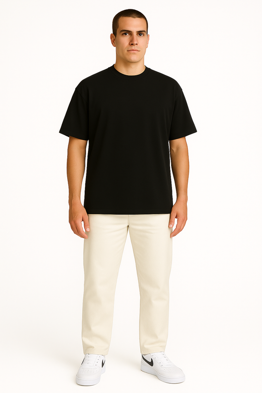 Playera OVERSIZE 240gsm (negro)