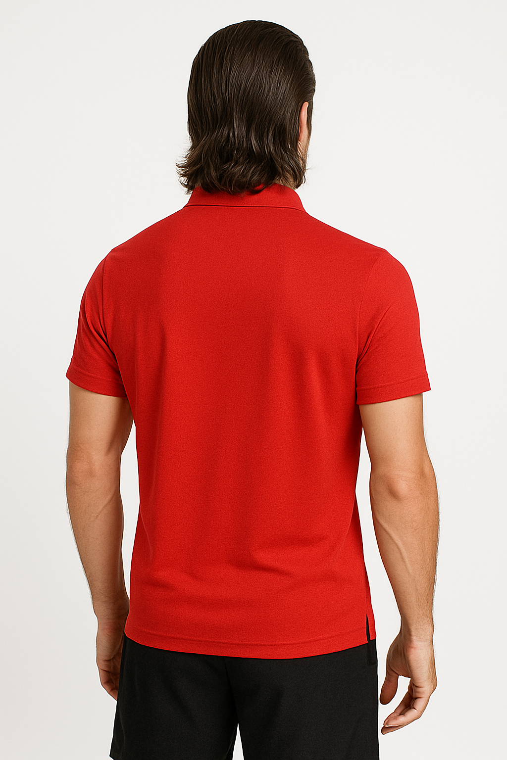 PLAYERA POLO DEPORTIVA ROJO