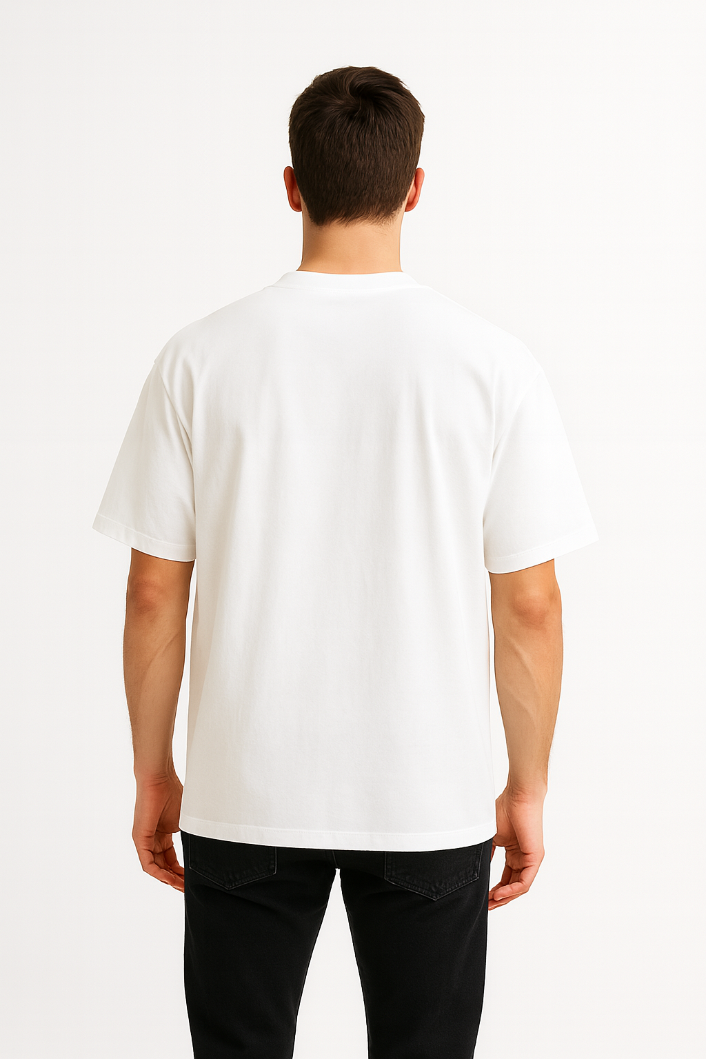 PLAYERA OVERSIZE PREMIUM BLANCA (240gsm)