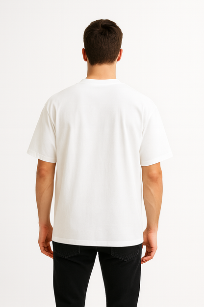 PLAYERA OVERSIZE PREMIUM BLANCA (240gsm)