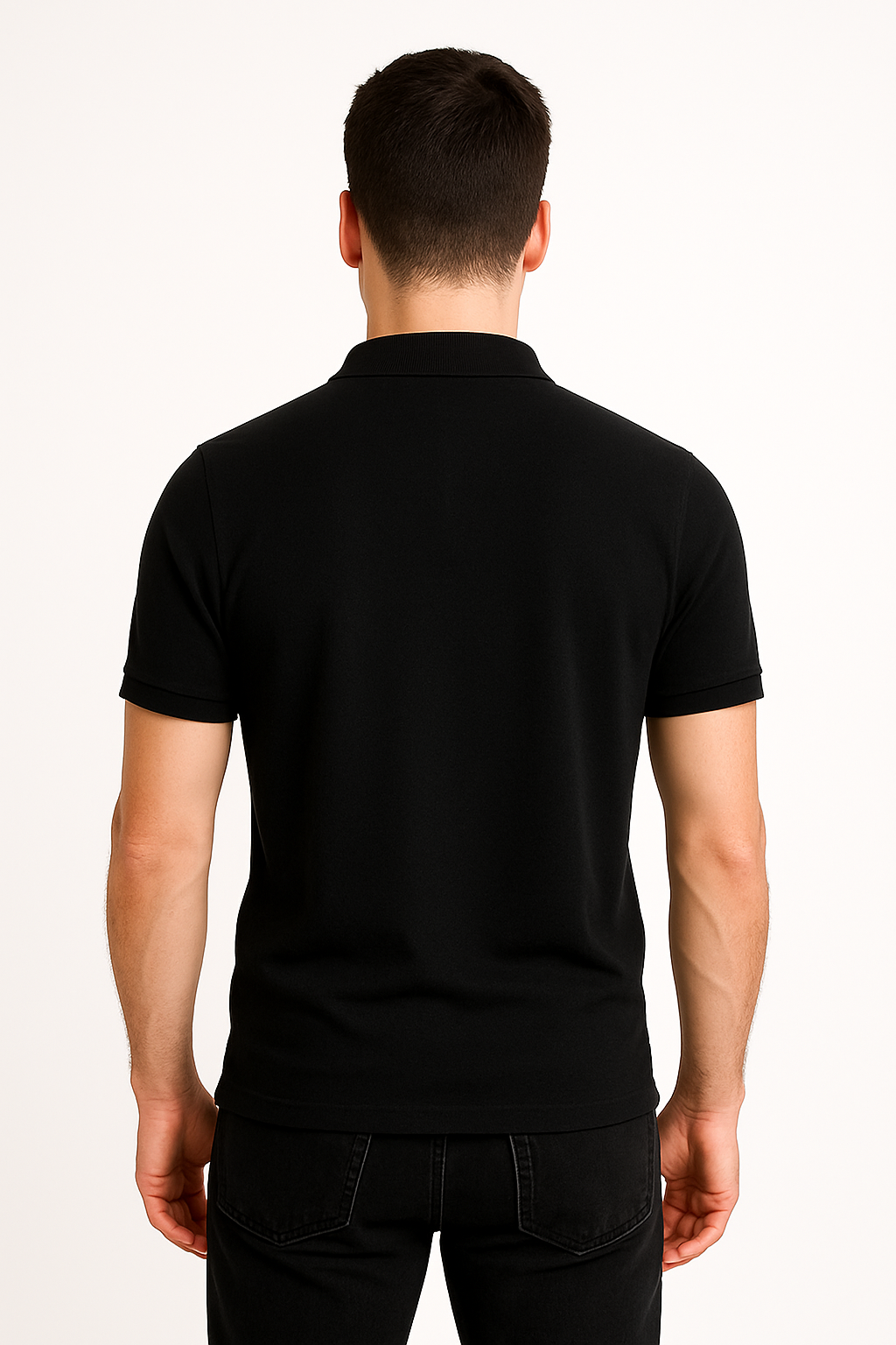 PLAYERA POLO PREMIUM NEGRO