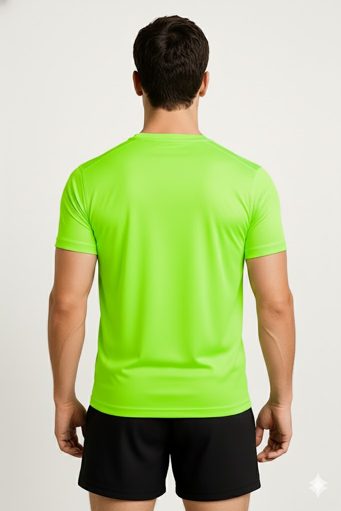 PLAYERA DEPORTIVA MANGA CORTA VERDE