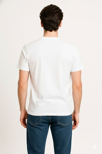 PLAYERA CORTE REGULAR PREMIUM BLANCO